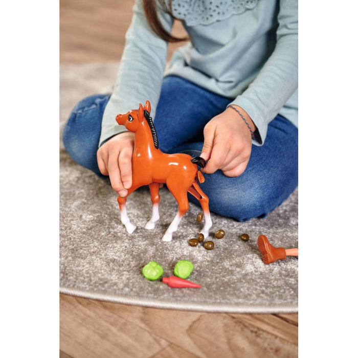Papusa Simba Steffi Love Little Horse 29 cm cu figurina si accesorii [10]
