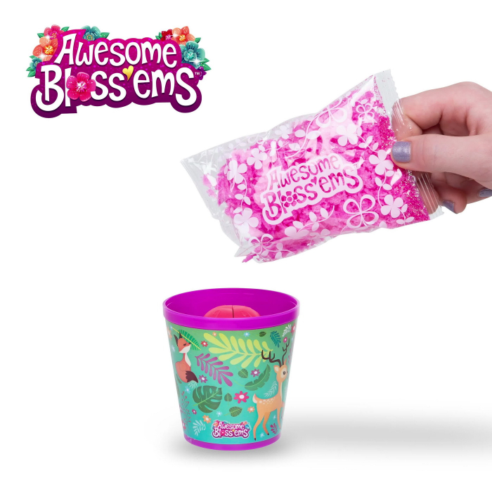 PAPUSI FLORALE AWESAME BLOSSEMS CARE CRESC DIN GHIVECI [8]