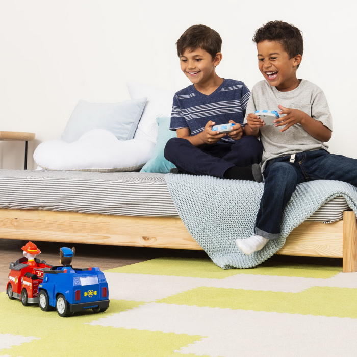 PATRULA CATELUSILOR CHASE SI MASINA DE POLITIE RADIOCOMANDATA [4]