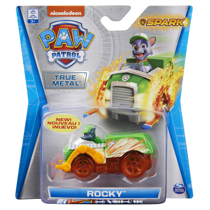 PATRULA CATELUSILOR MACHETA METALICA SPARK ROCKY [1]