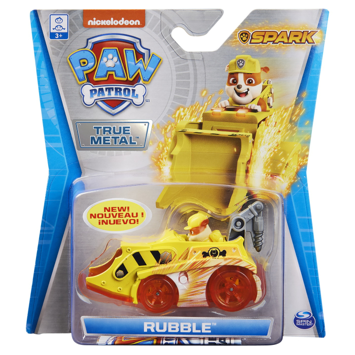 PATRULA CATELUSILOR MACHETA METALICA SPARK RUBBLE [1]