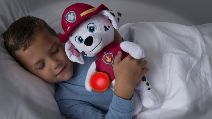 PATRULA CATELUSILOR PLUS SNUGGLE UP MARSHALL CU BURTICA LUMINOASA [5]