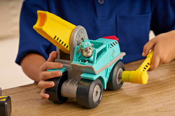 PATRULA CATELUSILOR RUBBLE SI ECHIPA VEHICUL MEGA HAMMER [7]