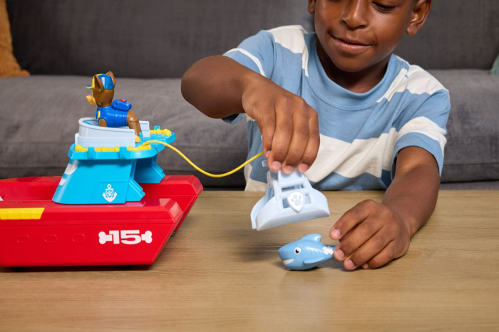 PATRULA CATELUSILOR SET PATRULA PE MARE FIGURINA SI VEHICUL MARITIM [5]