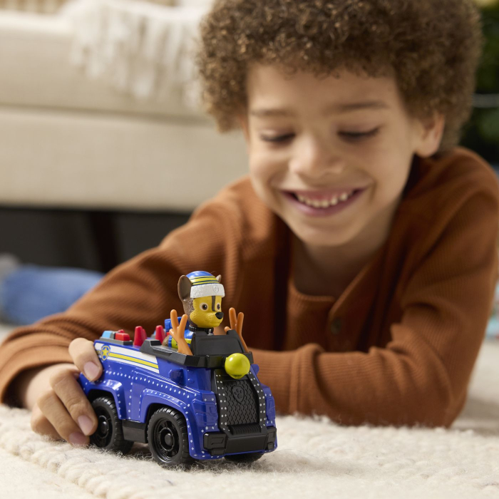 PATRULA CATELUSILOR VEHICUL SI FIGURINA CHASE CU ACCESORII DE CRACIUN [3]