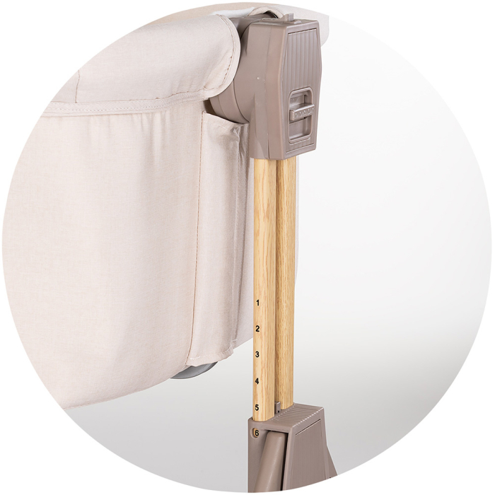 Patut co-sleeper pliabil Chipolino SleepNFold cashmere [11]
