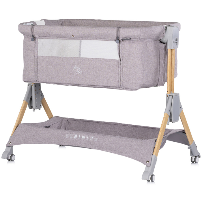 Patut co-sleeper pliabil Chipolino SleepNFold platinum [2]