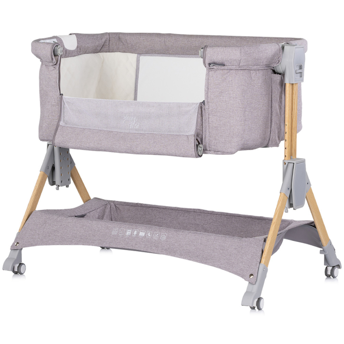 Patut co-sleeper pliabil Chipolino SleepNFold platinum [3]