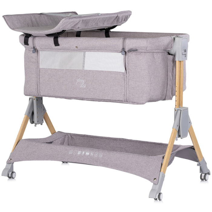 Patut co-sleeper pliabil Chipolino SleepNFold platinum [4]