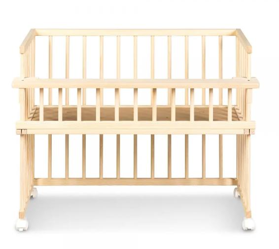 Patut copii din lemn KLUPS Piccolino Natur 90x40 cm [4]