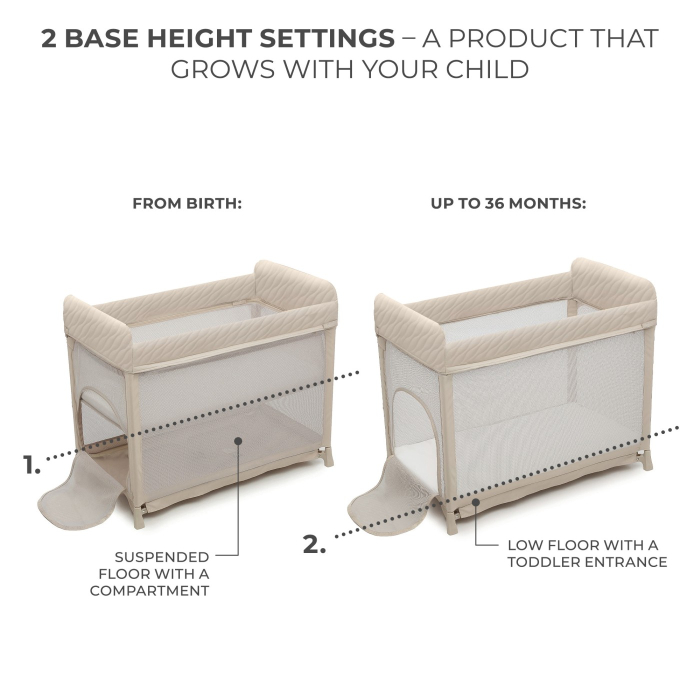 PATUT DE CALATORIE KINDERKRAFT MOON DREAM, BEIGE [5]