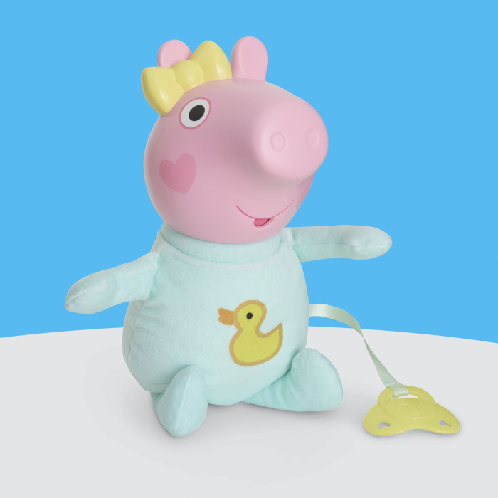 PEPPA PIG SET DE JOACA OINKS AND SNUGGLES PAPUSA EVIE INTERACTIVA CU ACCESORII [6]
