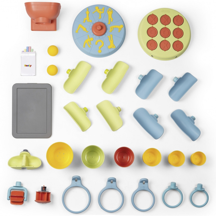 Perete de activitati Smoby Life 6 in 1 cu 29 accesorii [4]