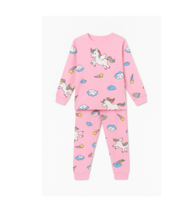 Pijama copii, bumbac fin, Pony [1]