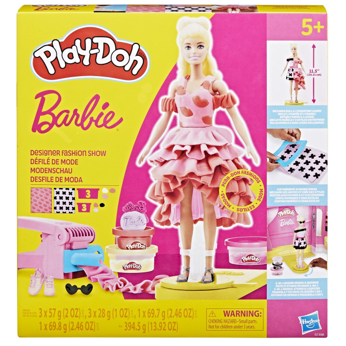 PLAY DOH BARBIE SET PLASTELINA PREZENTARE DE MODA A DESIGNERILOR [1]