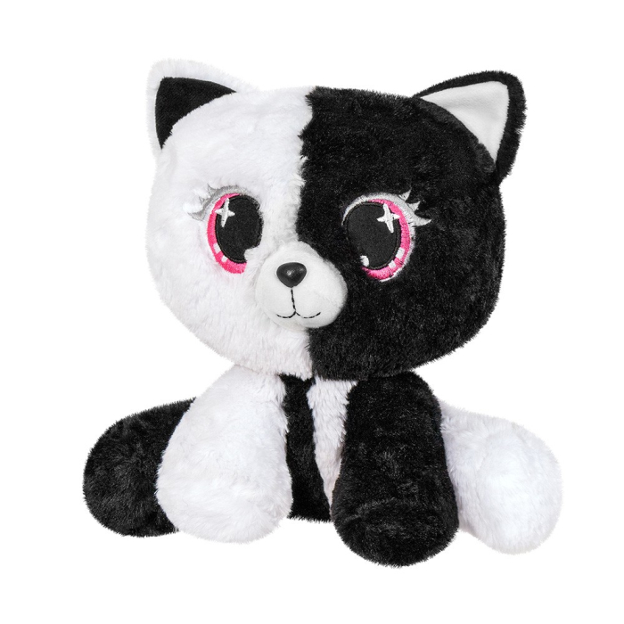 PLUS PISICA NEGRU CU ALB 25CM [1]