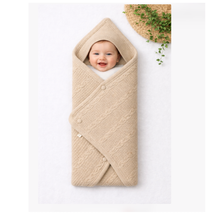 Portebebe, tricotat, colectie Lux, Bej [2]