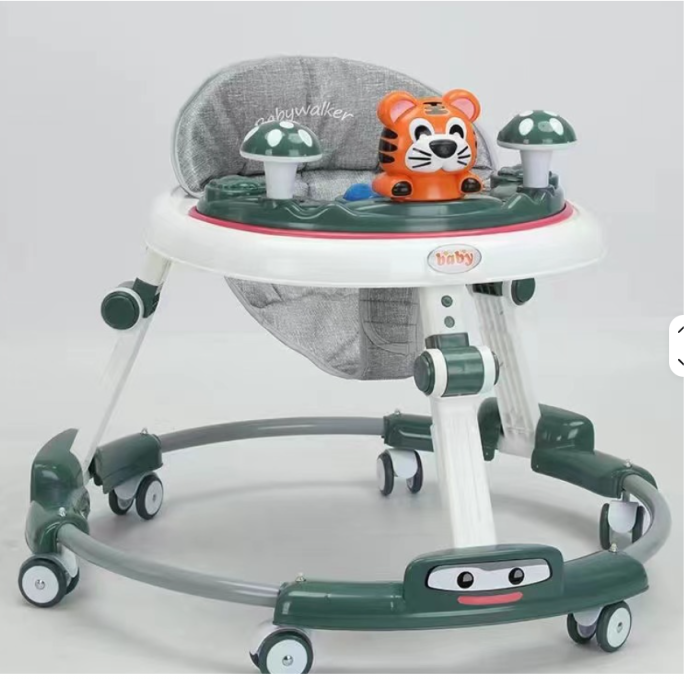 Premergator, Bubu-Still®, 3 in 1, roti din silicon, muzical, cu control parental, +6 luni, Leut, Verde [3]