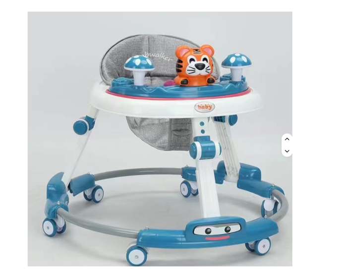 Premergator, Bubu-Still®, 3 in 1, roti din silicon, muzical, cu control parental, +6 luni, Leut, Albastru [3]