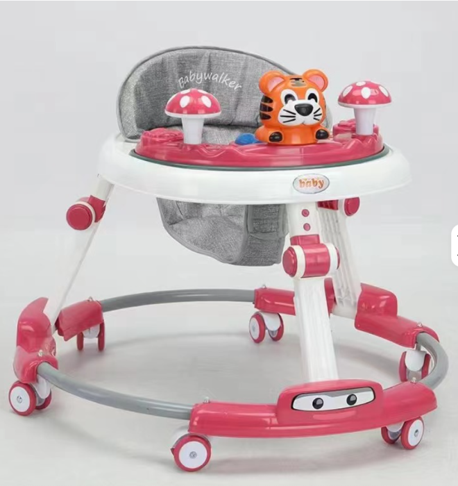 Premergator, Bubu-Still®, 3 in 1, roti din silicon, muzical, cu control parental, +6 luni, Leut, Roz [3]