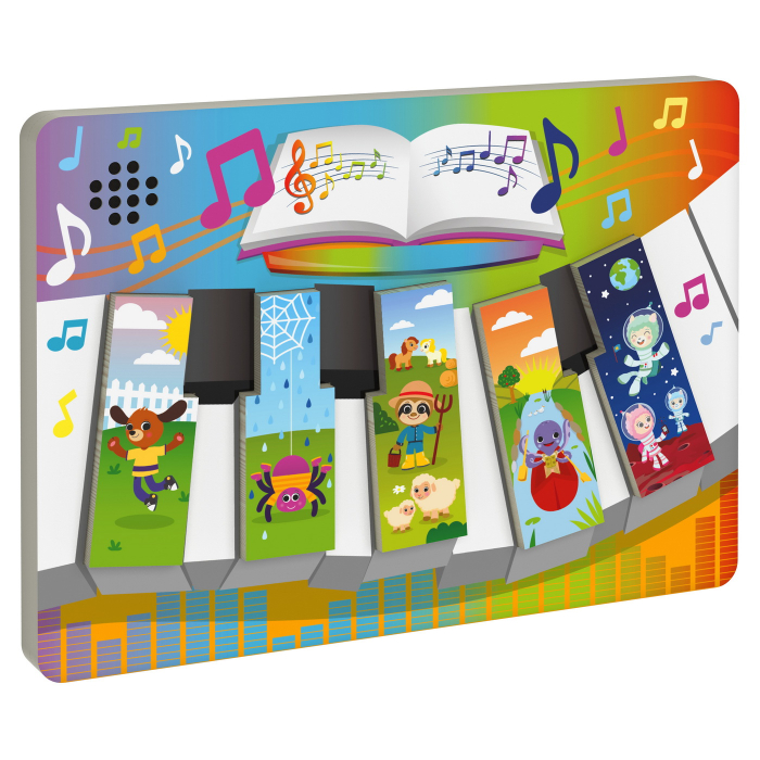 PUZZLE DIN LEMN IN FORMA DE PIAN CU SUNETE [5]