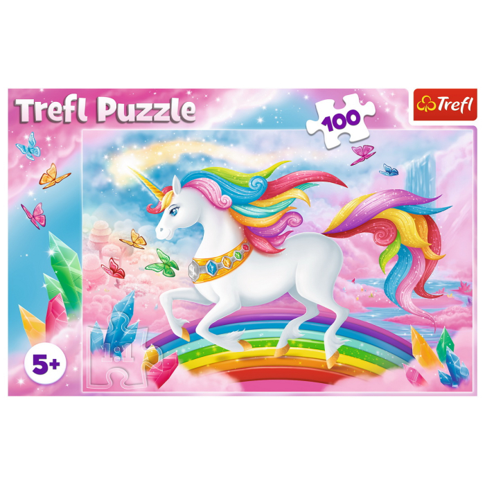 PUZZLE TREFL 100 LUMEA DE CRISTAL A UNICORNILOR [3]