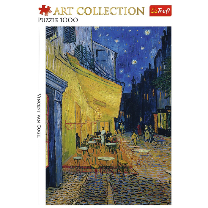 PUZZLE TREFL 1000 ART COLLECTION VINCENT VAN GOGH TERASA CAFENEA NOAPTEA [3]
