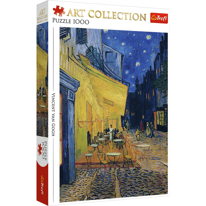PUZZLE TREFL 1000 ART COLLECTION VINCENT VAN GOGH TERASA CAFENEA NOAPTEA [1]