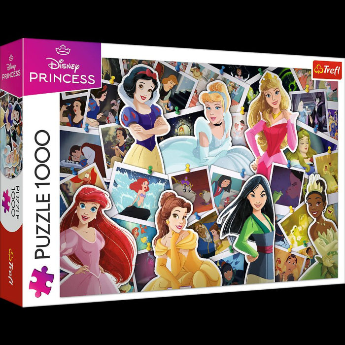PUZZLE TREFL 1000 DISNEY PRINCESS MINUNATELE PRINTESE [1]