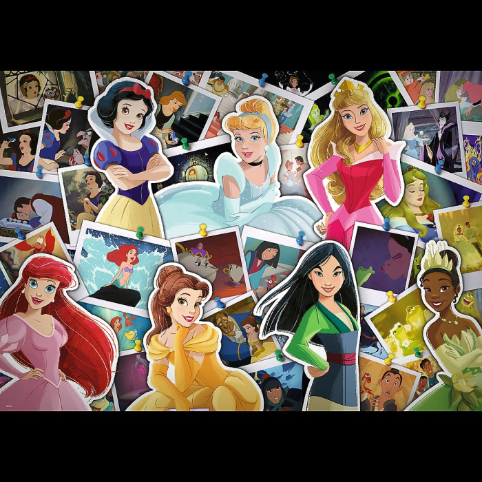 PUZZLE TREFL 1000 DISNEY PRINCESS MINUNATELE PRINTESE [2]