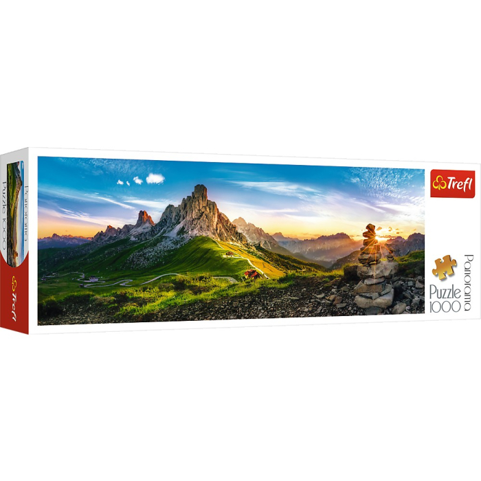 PUZZLE TREFL 1000 PANORAMA MUNTII DOLOMITI [1]