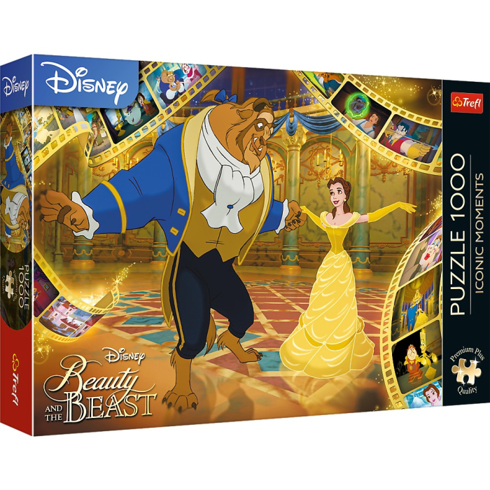 PUZZLE TREFL 1000 PREMIUM PLUS DISNEY PRINCESS FRUMOASA SI BESTIA [1]
