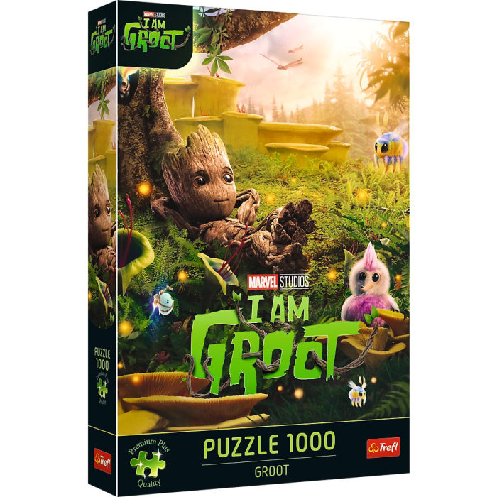 PUZZLE TREFL 1000 PREMIUM PLUS MARVEL GROOT [1]