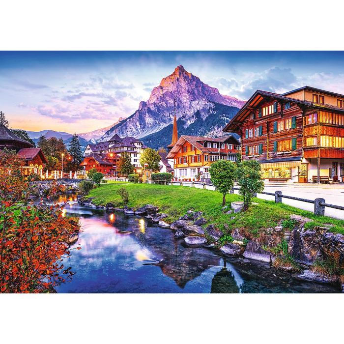 PUZZLE TREFL 1000 PREMIUM PLUS PHOTO ODYSSEY SAT ALPIN IN ELVETIA [2]