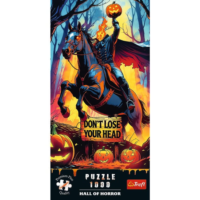 PUZZLE TREFL 1000 PREMIUM PLUS SALA GROAZEI CALARETUL FARA CAP [3]