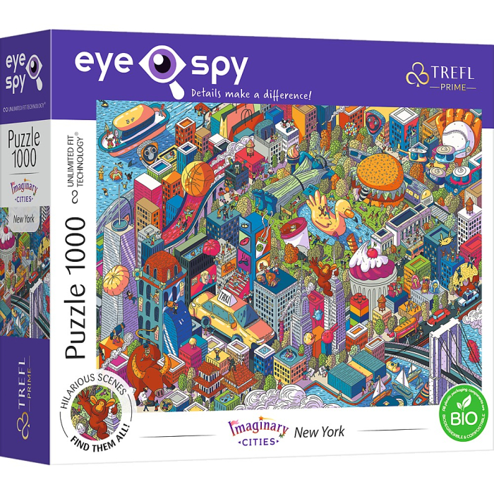 PUZZLE TREFL 1000 UFT EYE SPY NEW YORK [1]