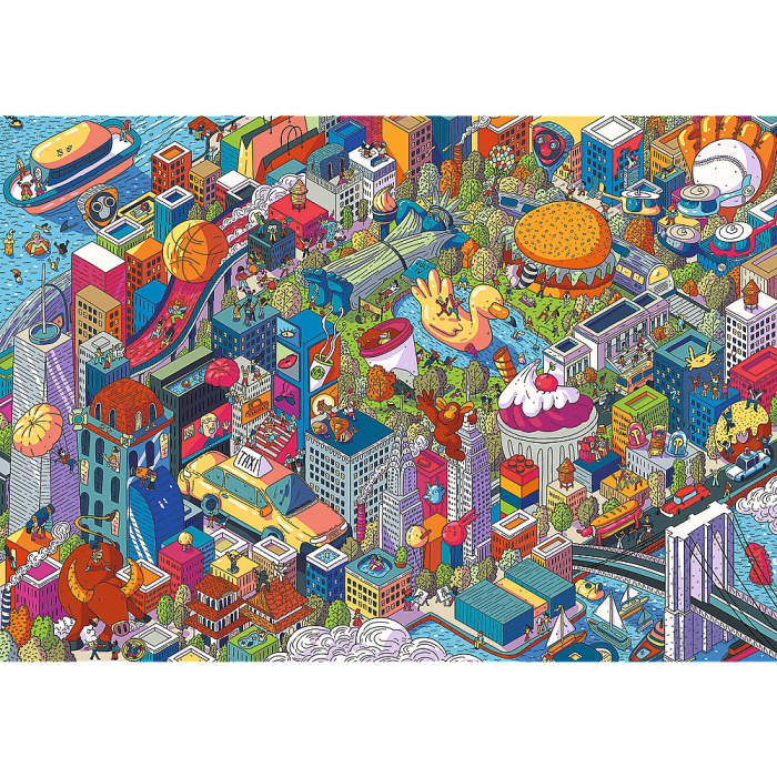 PUZZLE TREFL 1000 UFT EYE SPY NEW YORK [2]