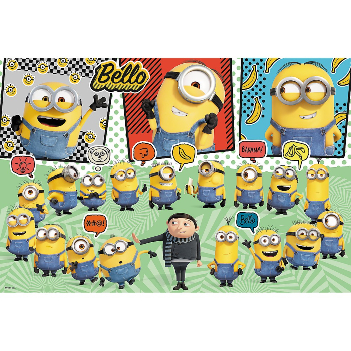 PUZZLE TREFL 160 MINIONII AVENTURA MINIONILOR [2]