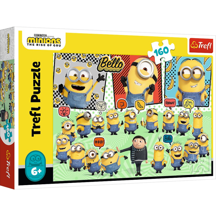 PUZZLE TREFL 160 MINIONII AVENTURA MINIONILOR [1]