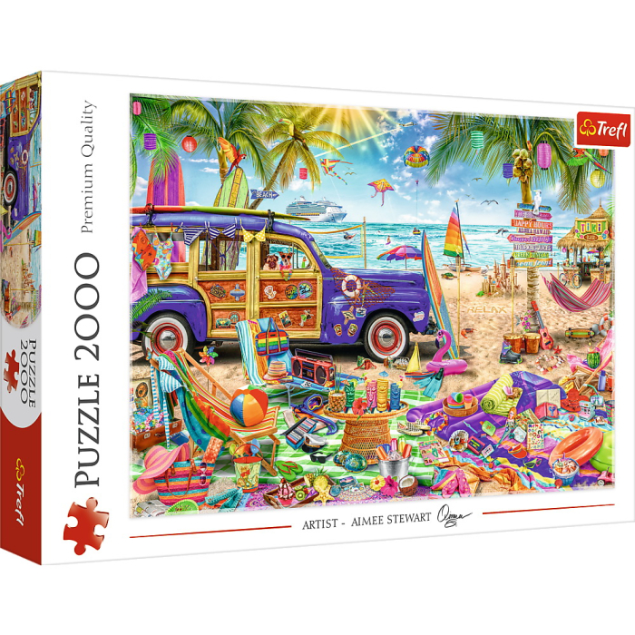 PUZZLE TREFL 2000 VACANTA TROPICALA [1]