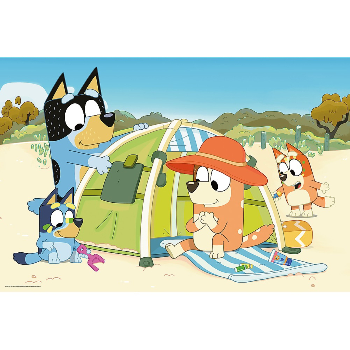 PUZZLE TREFL 24 MAXI BLUEY ZIUA CEA BUNA [2]