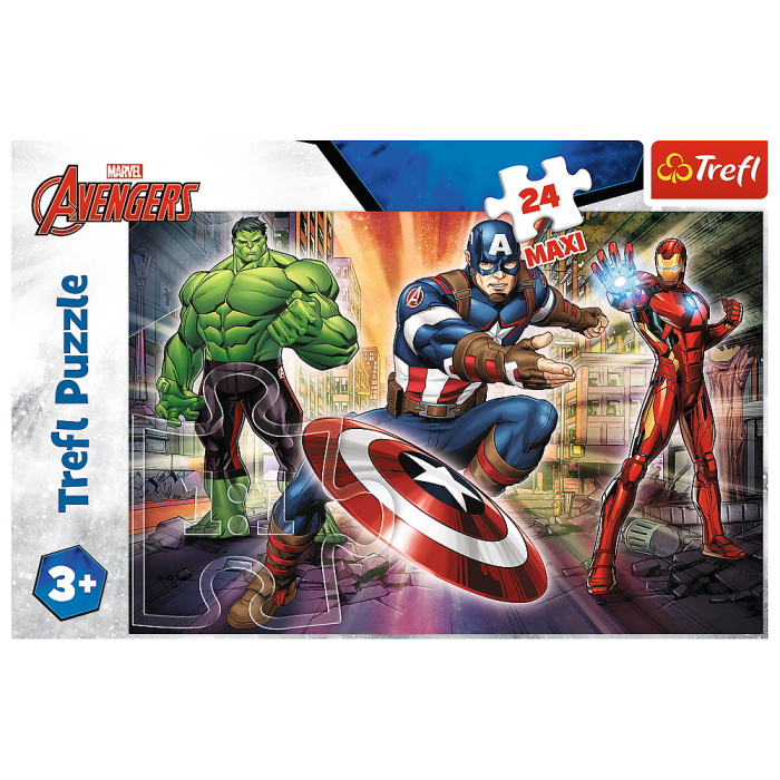 PUZZLE TREFL 24 MAXI EROI AVENGERS [3]