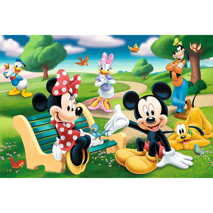 PUZZLE TREFL 24 MAXI MICKEY MOUSE INTRE PRIETENI [2]
