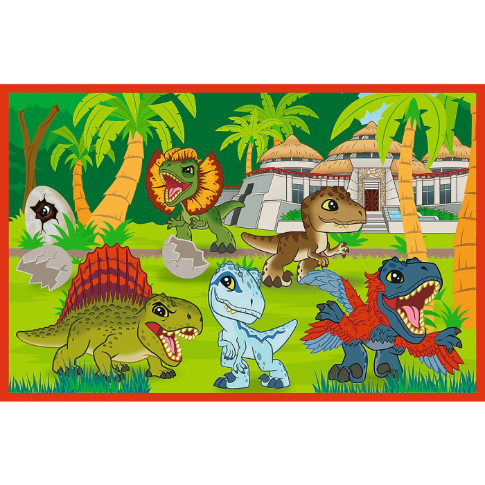 PUZZLE TREFL 2X70 JURASSIC WORLD UNIVERSUL JURASSIC PARK [3]