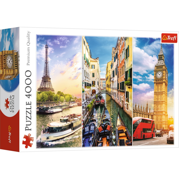 PUZZLE TREFL 4000 CALATORIE IN EUROPA [1]