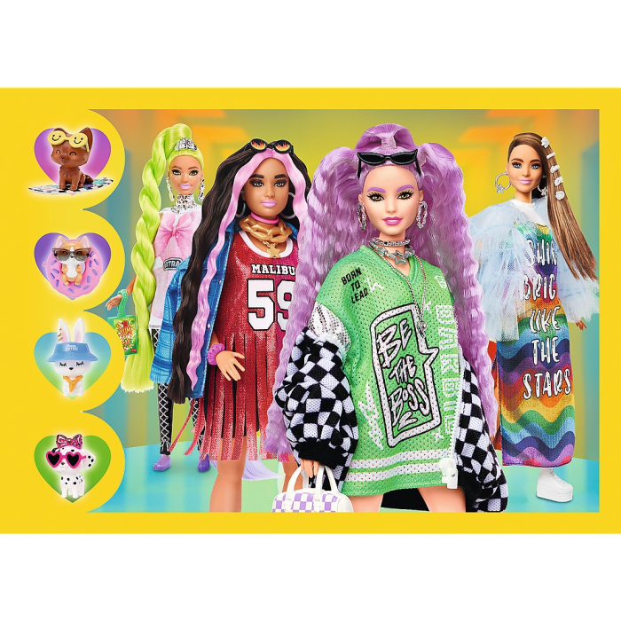PUZZLE TREFL 4IN1 BARBIE MINUNATA LUME [3]