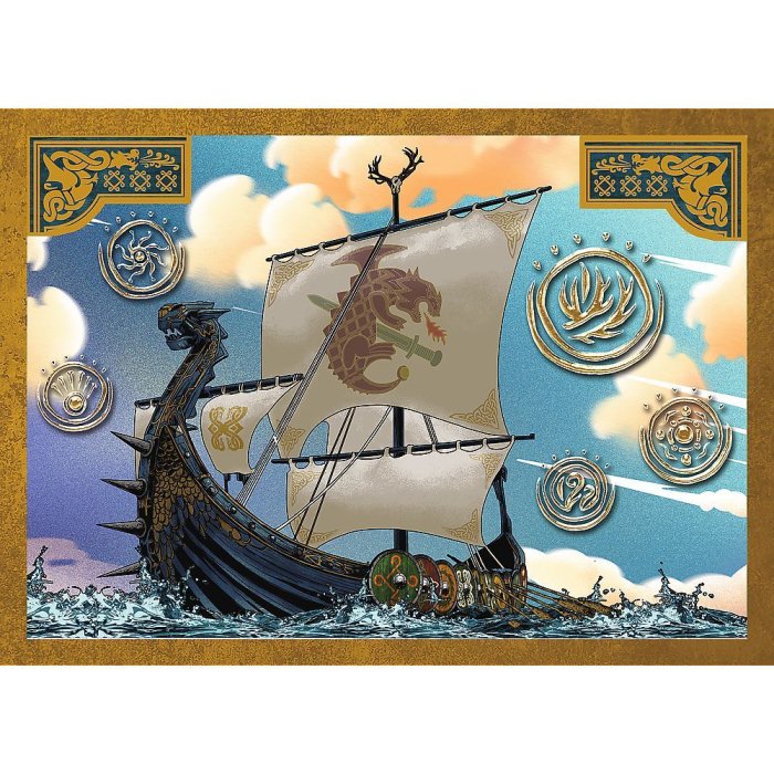 PUZZLE TREFL 4IN1 CUM SA ITI DRESEZI DRAGONUL ZILELE DRAGONULUI [5]