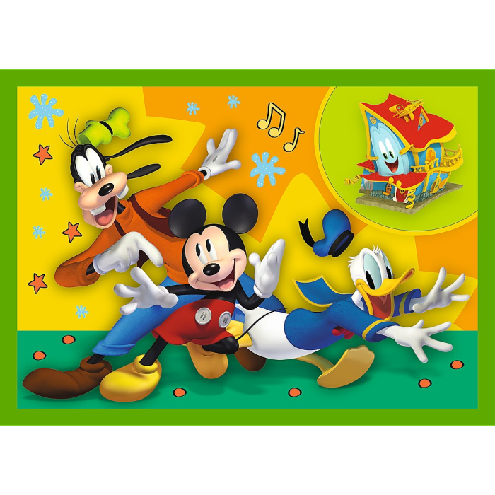 PUZZLE TREFL 4IN1 MICKEY MOUSE SI PRIETENII [3]