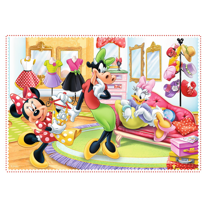 PUZZLE TREFL 4IN1 MINNIE MOUSE SI PRIETENII EI [5]