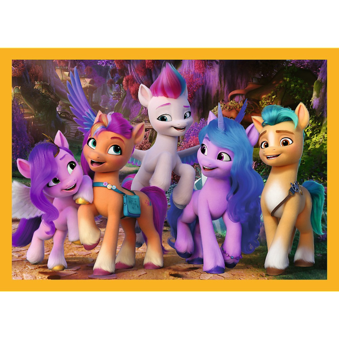PUZZLE TREFL 4IN1 MY LITTLE PONY SA CUNOASTEM PONEII [4]